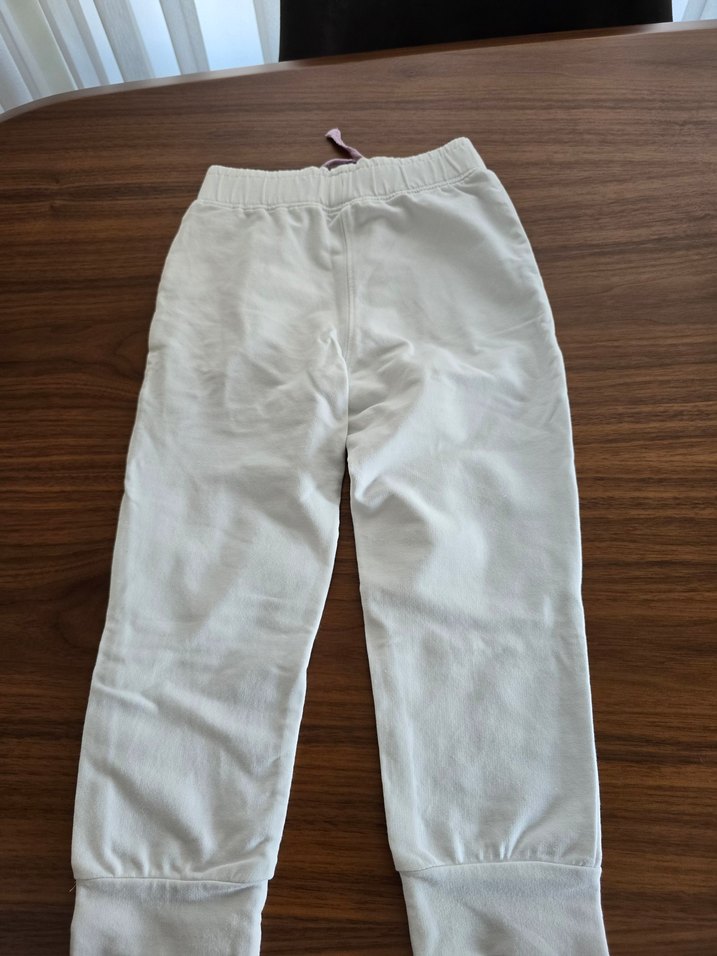 Kız Çocuk Beyaz  Pantolon - Görsel 2