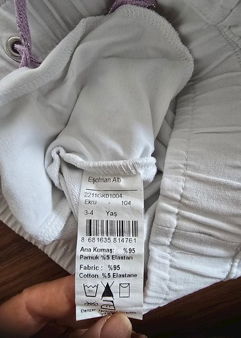 Kapüşonlu Batik Desenli Kız Sweatshirt - Görsel 9