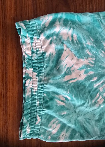 Kapüşonlu Batik Desenli Kız Sweatshirt - Görsel 2