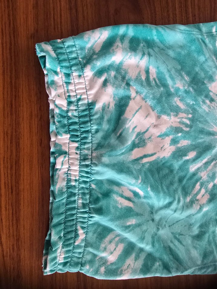 Kapüşonlu Batik Desenli Kız Sweatshirt - Görsel 2