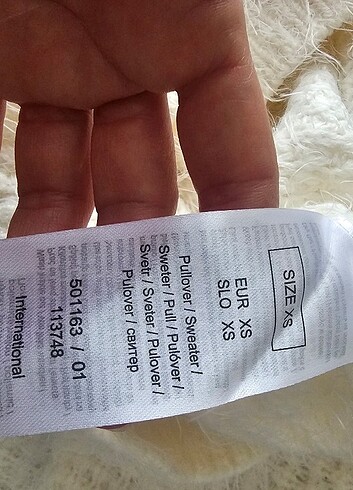 Kadın peluş kazak - Görsel 5