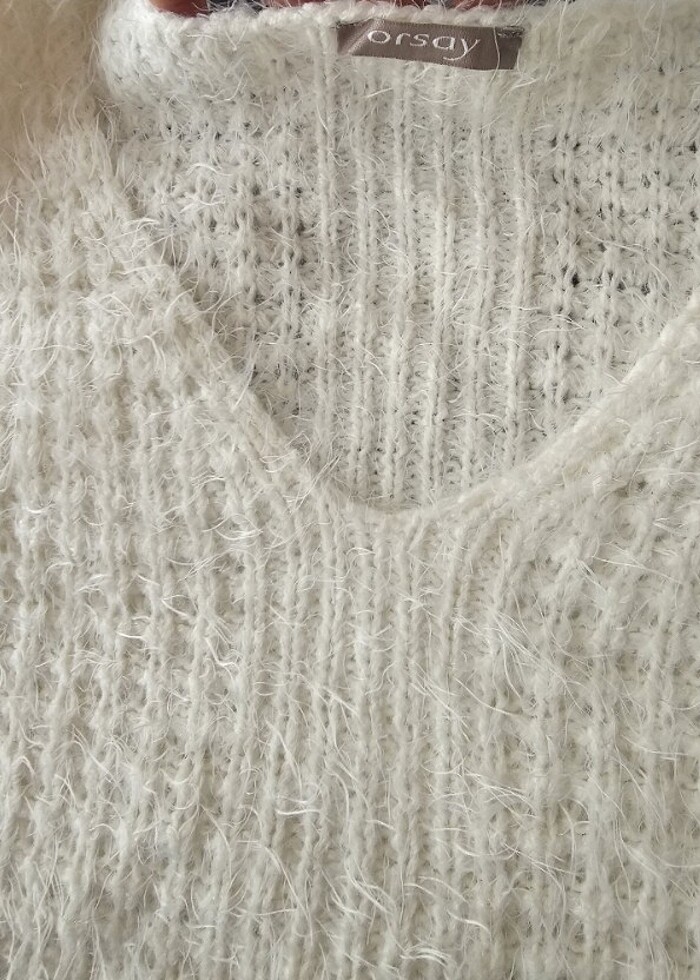 Kadın peluş kazak - Görsel 2