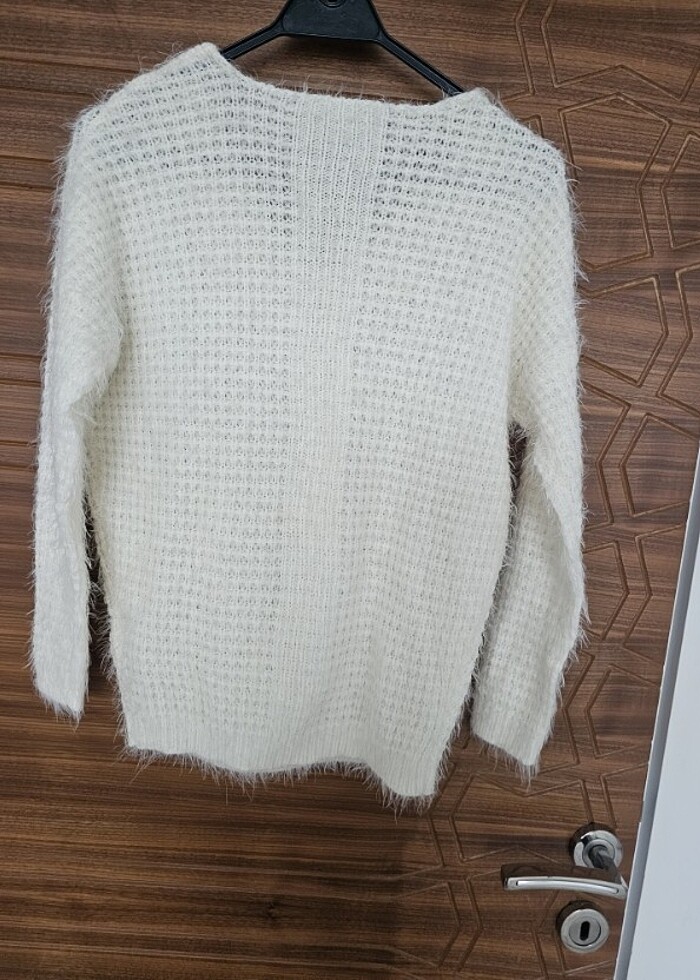 Kadın peluş kazak - Görsel 3