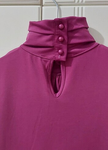 Fuşya Bluz - Görsel 2
