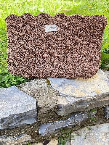 El yapımı clutch / portföy çanta