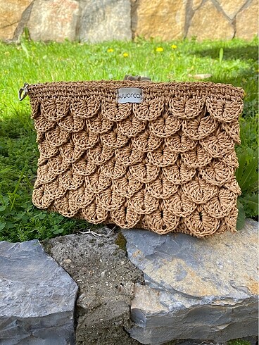 El yapımı clutch / portföy çanta