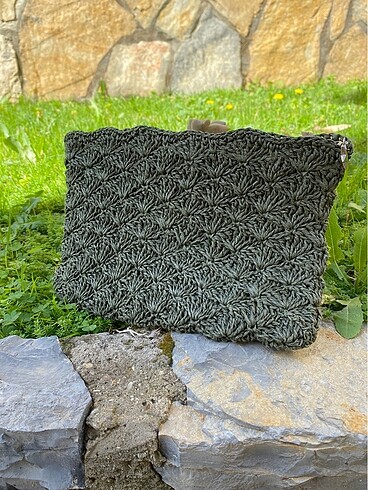 El yapımı clutch/ portföy çanta