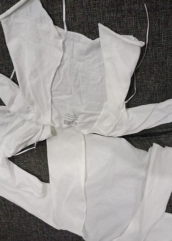 Beyaz Çocuk İçlik Üstü - Görsel 5