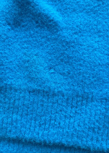 Zara crop mavi kazak