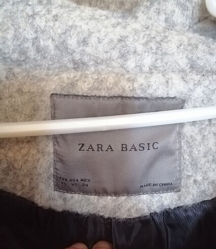 xs Beden gri Renk Zara yün kaban ????