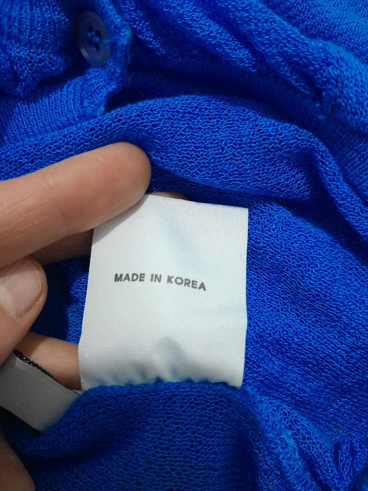 KORE MALI Mavi V Yaka Salaş Hırkası - Görsel 4