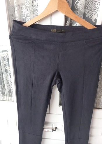 Zara Süet / Nubuk pantolon - Görsel 2