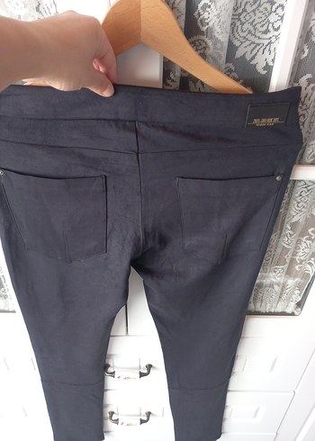 Zara Süet / Nubuk pantolon - Görsel 5
