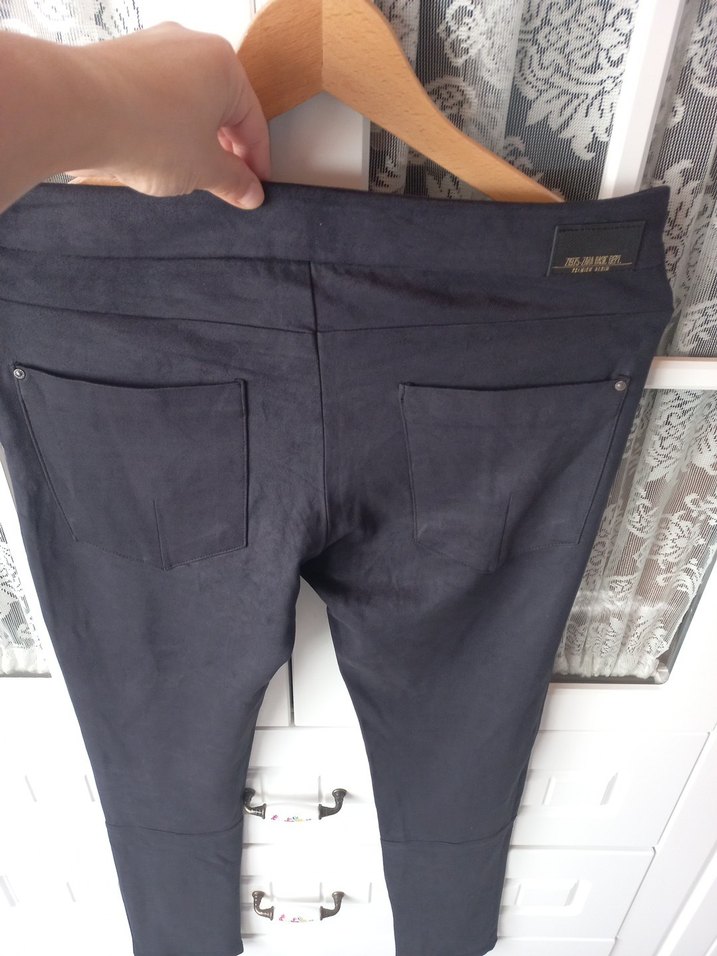 Zara Süet / Nubuk pantolon - Görsel 5