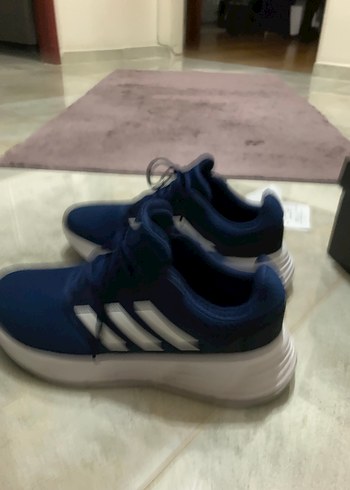 Erkek Lacivert Adidas Spor Ayakkabı - Görsel 3