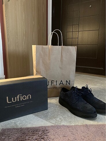 Lufian Lacivert ayakkabı