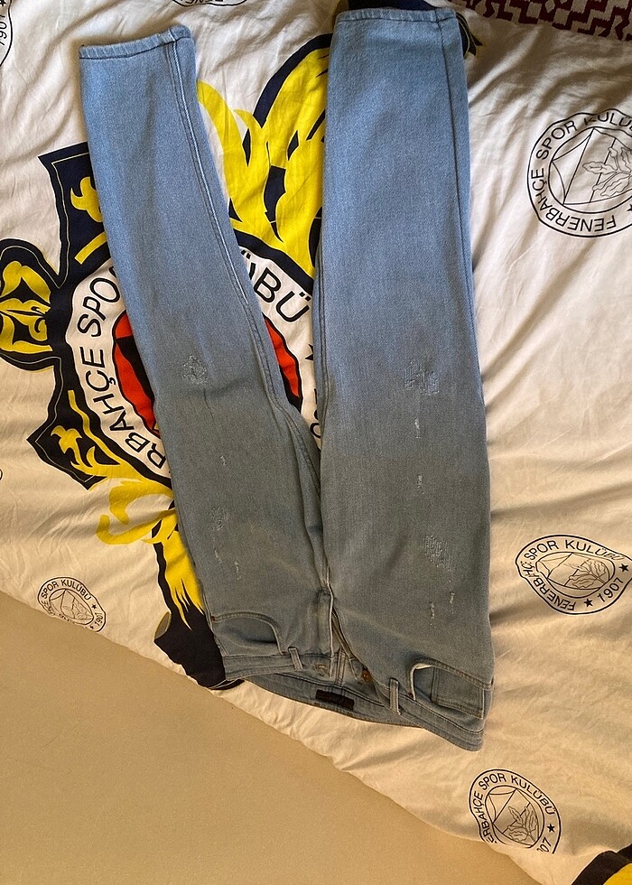 mavi jeans kot - Görsel 2