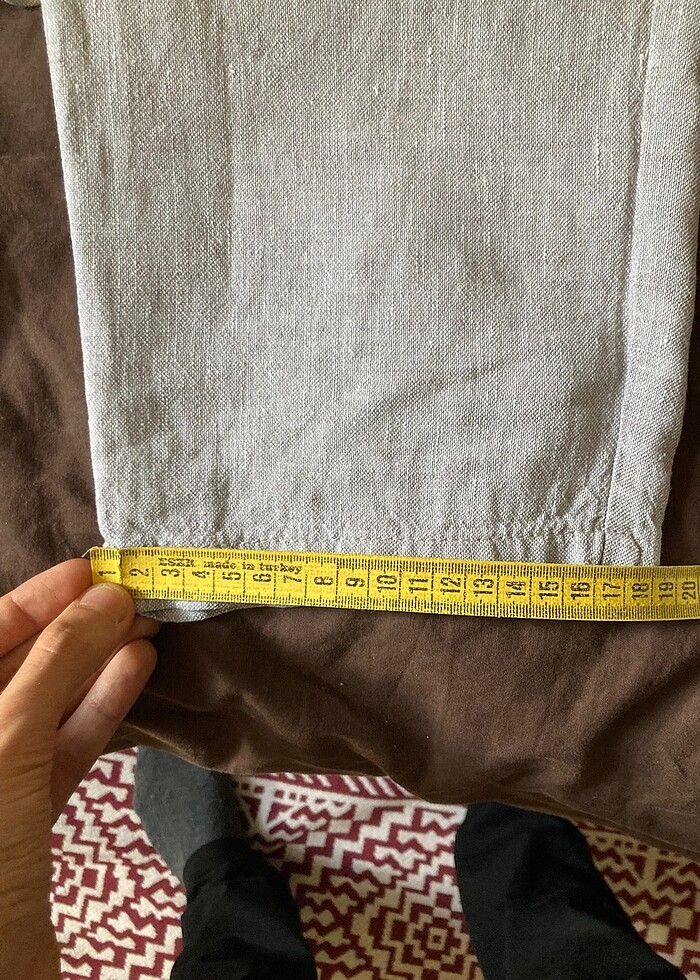 Keten Pantalonv gomlek - Görsel 3