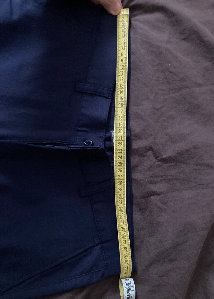 Lacivert chino pantalon - Görsel 2