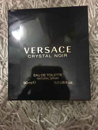 Versace crystal noir orjinal parfüm 
