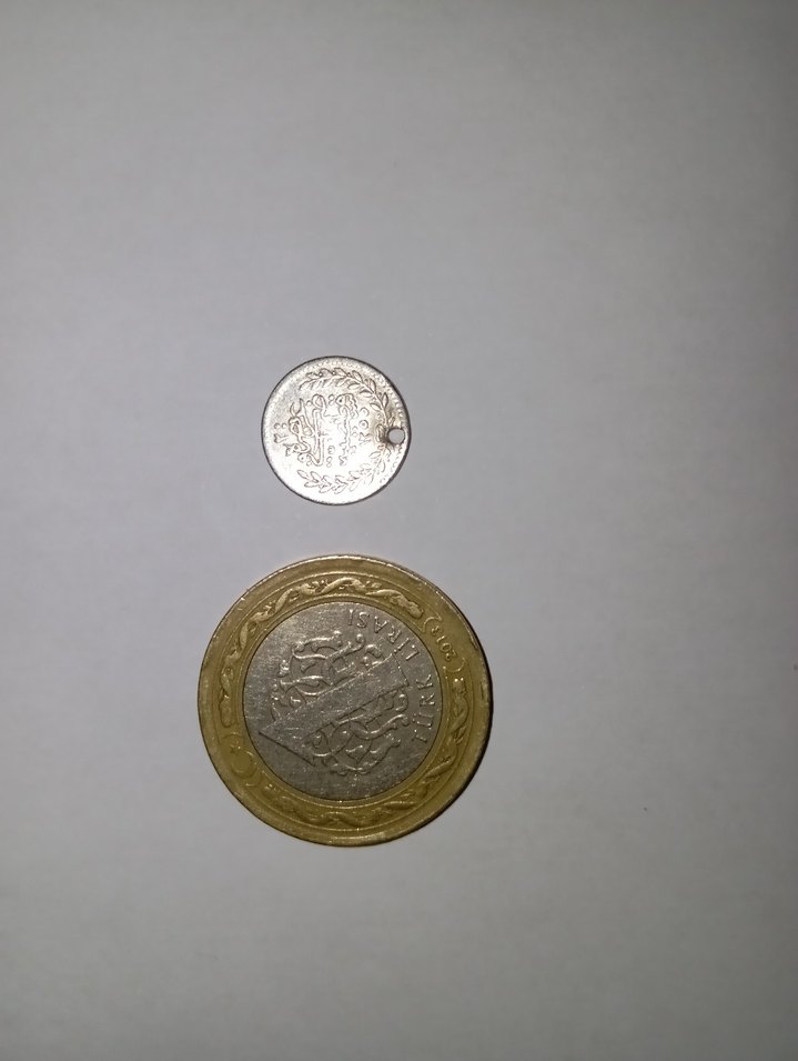 Abdülmecid 1255/10 20      para(Gümüş) Az çıkar S- Delikli - Görsel 4