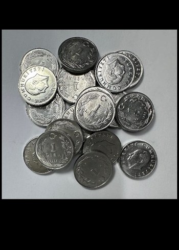 1985 1 lira çil 20 adet - Görsel 2