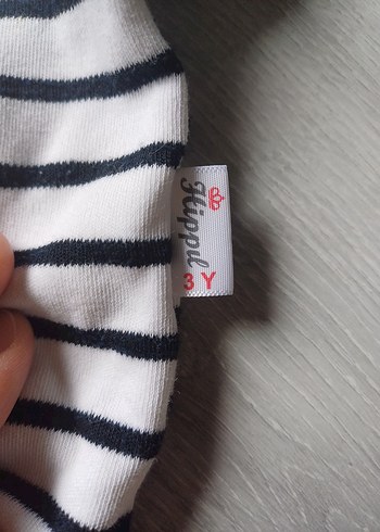 Erkek Çocuk Çizgili Ayıcık Baskılı Sweatshirt - Görsel 3