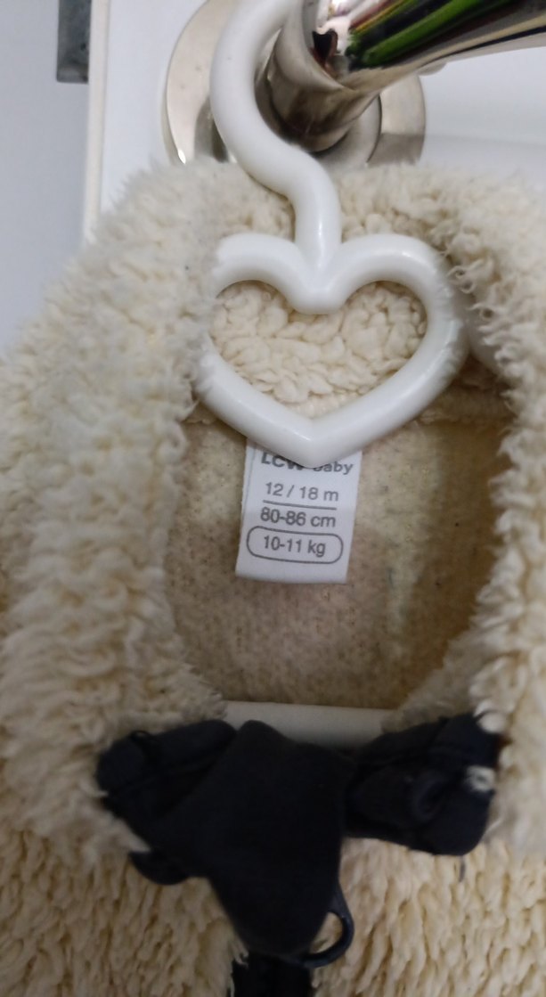 Erkek Çocuk Beyaz Tüylü polar - Görsel 2