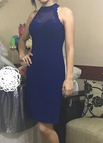 Mavi Elbise - Görsel 4