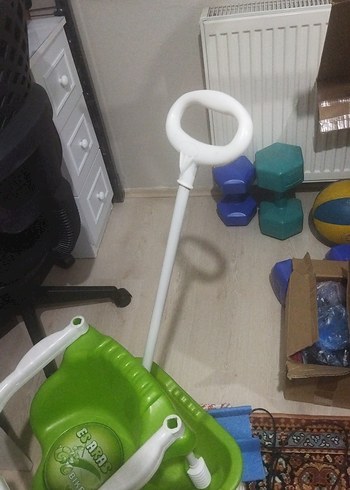 Beden yeşil Renk Yeşil Renkli Çocuk Üç Tekerlekli Bisiklet