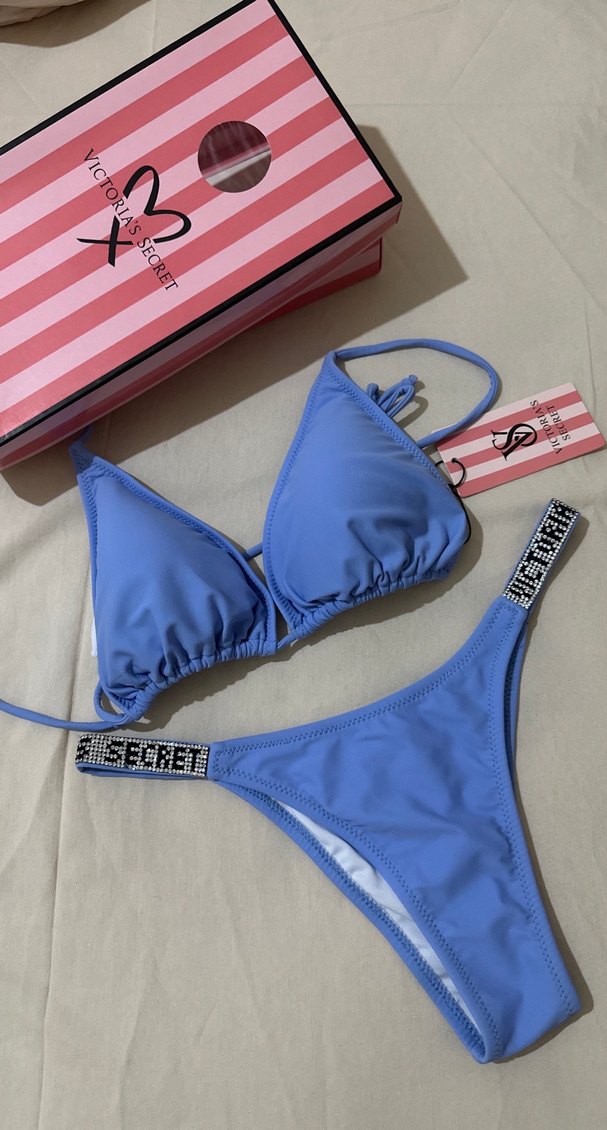 Victoria Secret Mavi Renk Bikini Takımı - Görsel 2