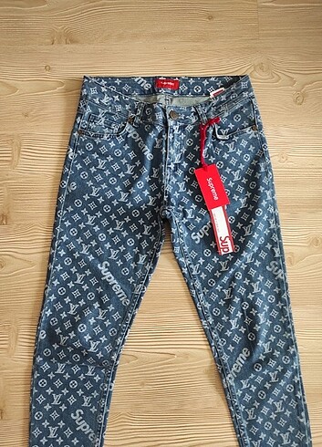 xs Beden Supreme jean pantolon 