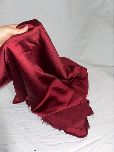 Bordo saten kumaş