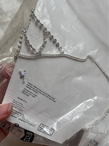 H&m göğüs zinciri sütyen zinciri - Görsel 5