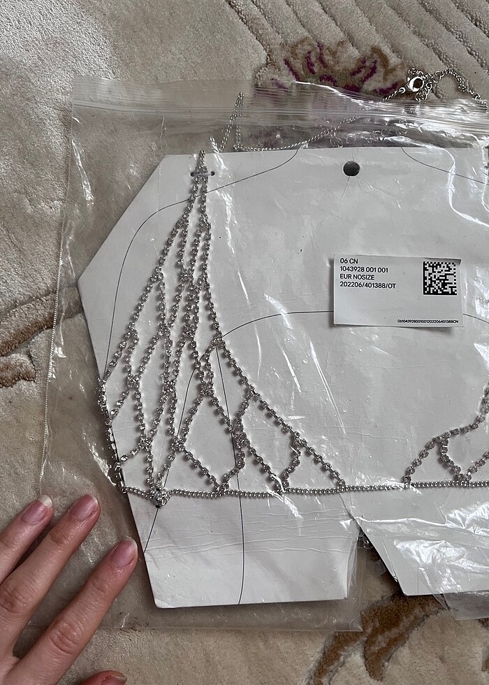 H&m göğüs zinciri sütyen zinciri - Görsel 2