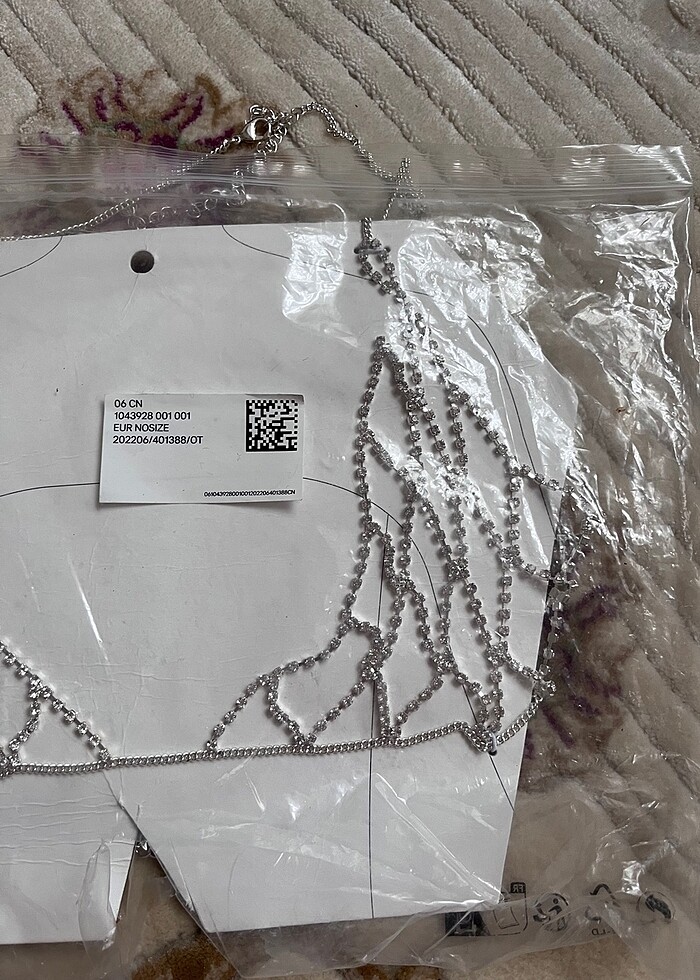 H&m göğüs zinciri sütyen zinciri - Görsel 3