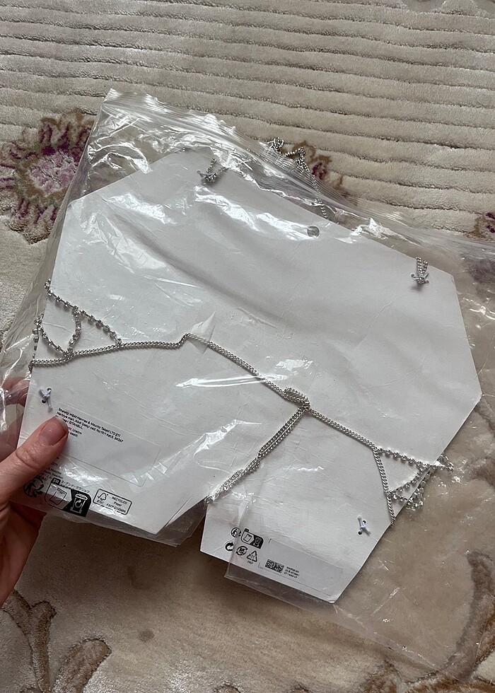 H&m göğüs zinciri sütyen zinciri - Görsel 4