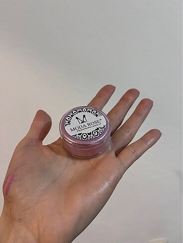  Beden Renk Pembe pigment far simli