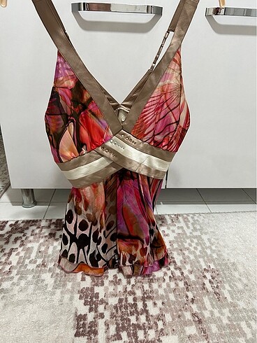Roberto Cavalli Kelebek bluz desenli
