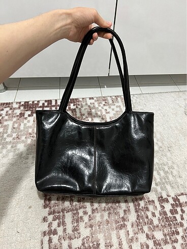 Gizia Vintage siyah kol çantası