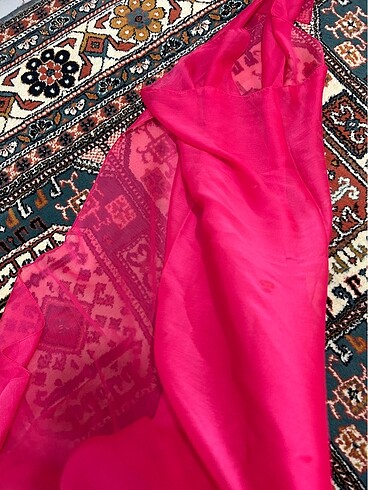 Fuşya pareo - Görsel 6