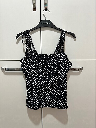 Zara Puantiyeli courage bluz