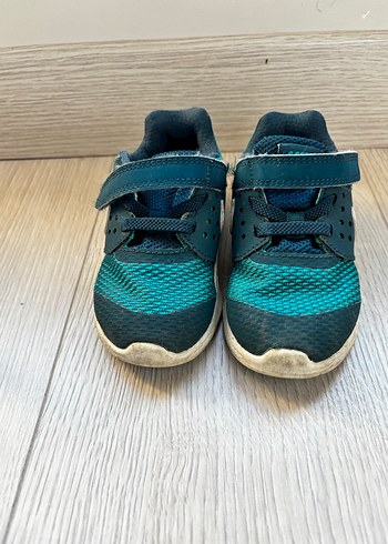 23 Beden Nıke Erkek Çocuk Turkuaz Bağcıksız Spor Ayakkabı