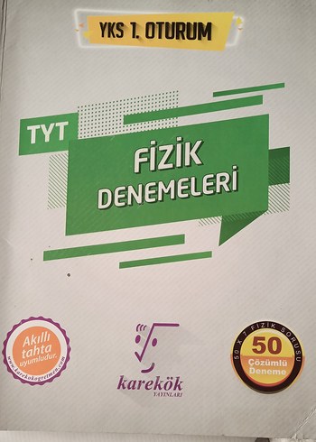 karekok tyt fizik denemeleri