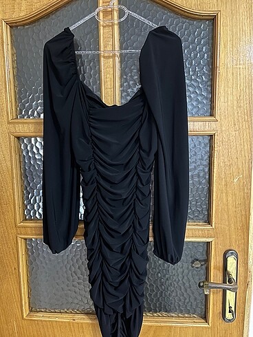 Trendyol & Milla Siyah drape elbise