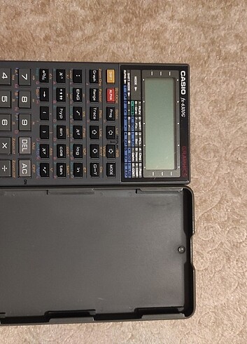 Casio fx-6300g hesap makinesi  - Görsel 2