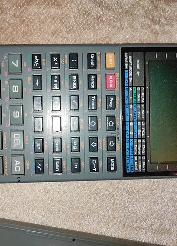 Casio fx-6300g hesap makinesi  - Görsel 5