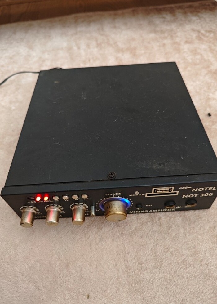 Mixing Amplifier Notel NOT 306 - Görsel 3