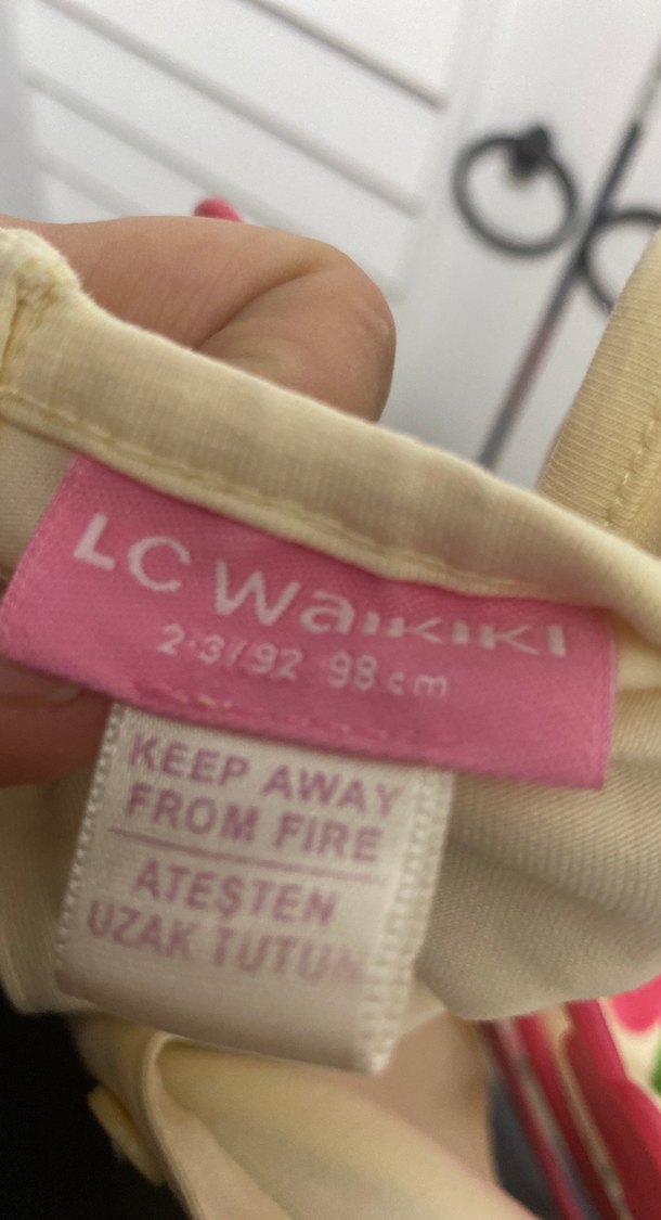 Nakışlı Çiçek Desenli Kolsuz Kız Elbisesi - Görsel 3