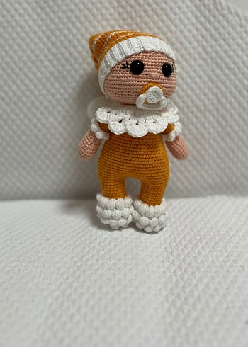 Renkli Örgü Bebek Seti - Görsel 3